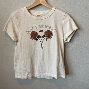 Vans flower shirt